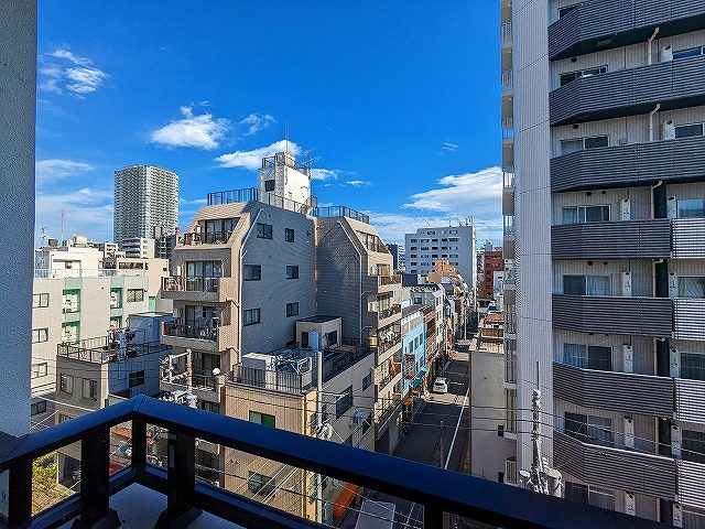 GEO ENT上野松が谷の設備|6Fの眺望、上層階は隅田川花火見えます