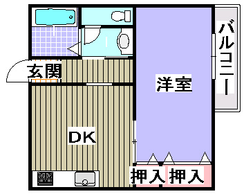 トレゾールMの間取り