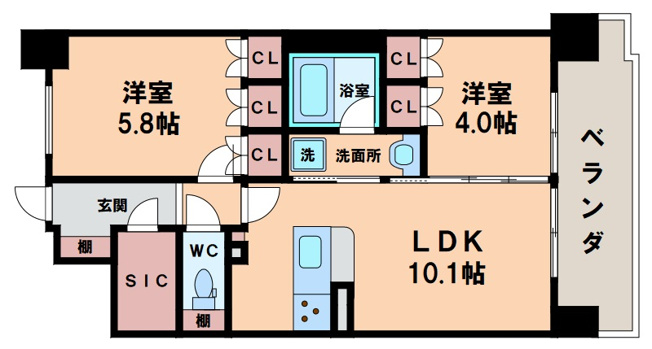 【間取り】 | リフレ天満橋