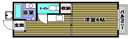 コスモハイツエコーの間取り