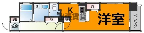 仲介手数料0円！RIVO浅間町の間取り