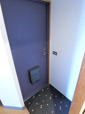 ノースウィングの玄関