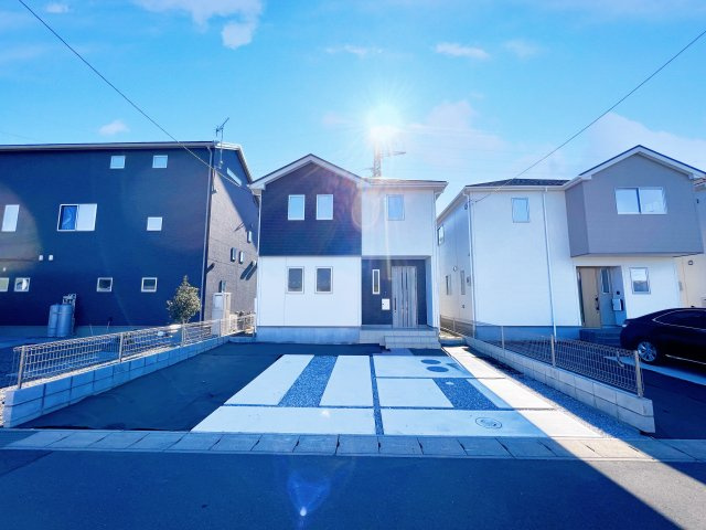 太田市堀口町３期　新築住宅 3号棟の外観