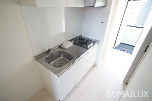 熊本市中央区八王寺町のアパートのキッチン