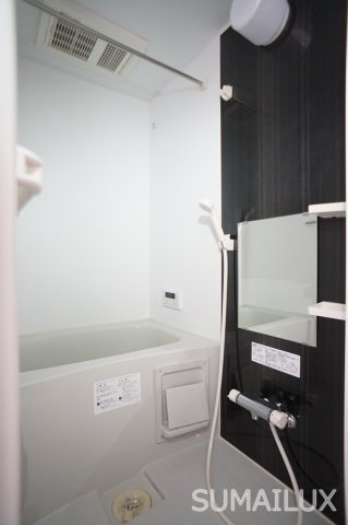 熊本市中央区八王寺町のアパートの浴室