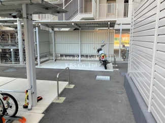 【その他】 | エステムコートディアシティWEST | 敷地内には便利なバイク置場があります！