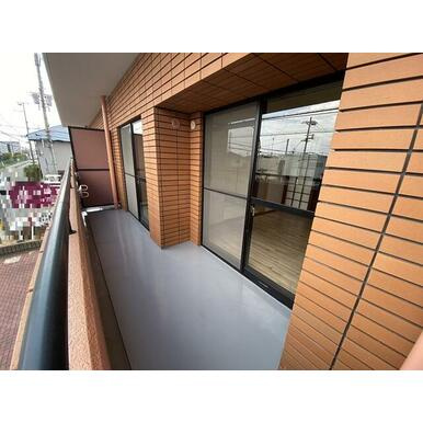 セントポーリアⅠのバルコニー