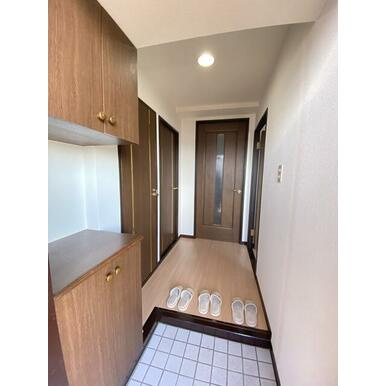 セントポーリアⅠの玄関