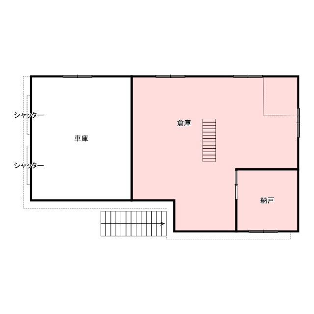 東根市一本木中古住宅の間取り