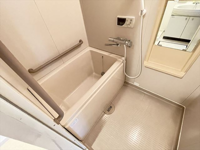 【浴室】 | ビオトープ旭ヶ丘 | 落ち着いた空間のお風呂です