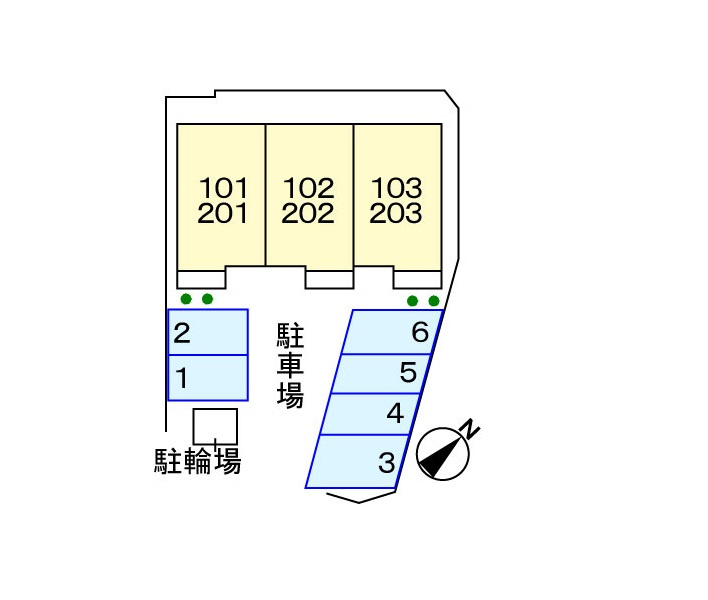 ハピネスの区画図