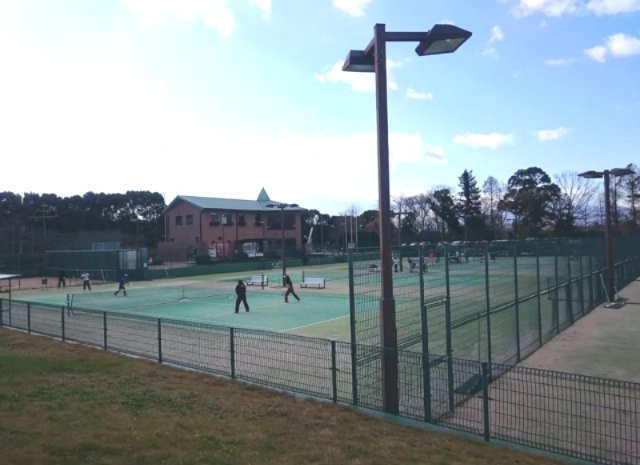 池田市豊島北２丁目の新築一戸建の周辺|市立夫婦池公園テニスコート