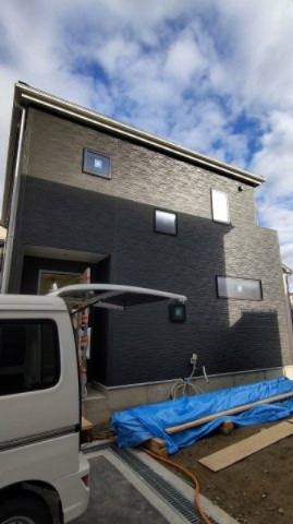 池田市豊島北２丁目の新築一戸建の外観|２号棟