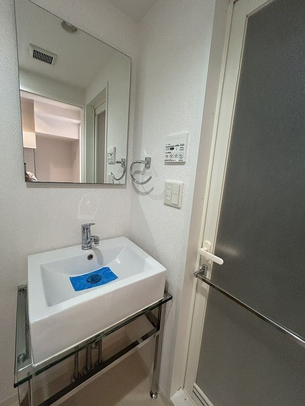 エスティメゾン登戸の独立洗面台