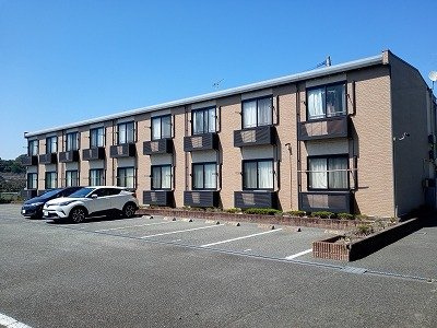 レオパレスコリーヌ　ホンダの外観|外観は落ち着いています
