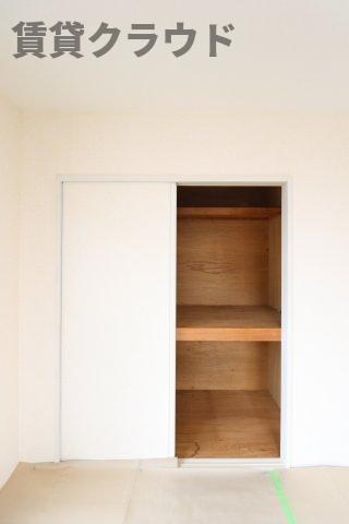 ニュープレミール　Ｃの収納|大きなものも収納できそうです