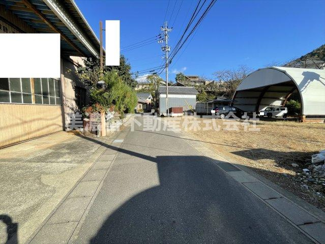 ６２０１４　岐阜市日野北３丁目土地の前面道路含む現地写真