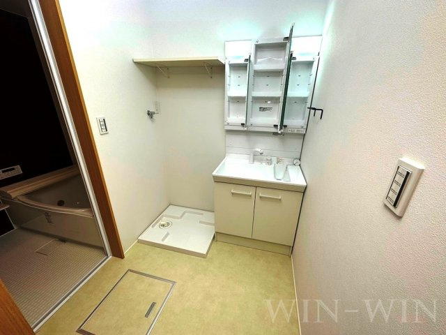 グリーンハイツMの洗面所