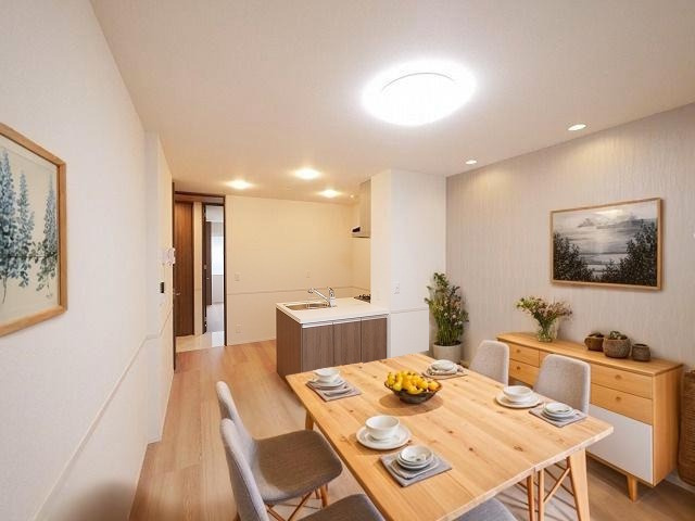 シュエットの居間・リビング|CGで家具等を配置したもので家具等は含まれません