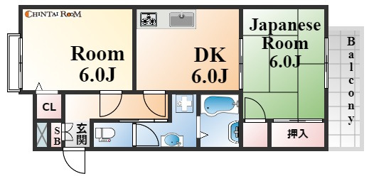 アルカディア芦屋の間取り