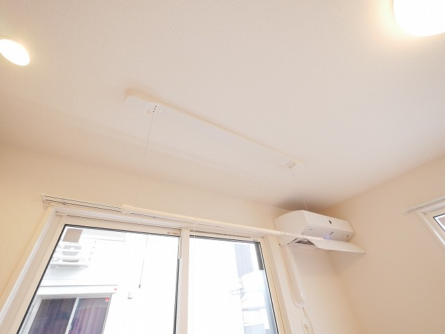 シュエットの設備|室内物干し付き
