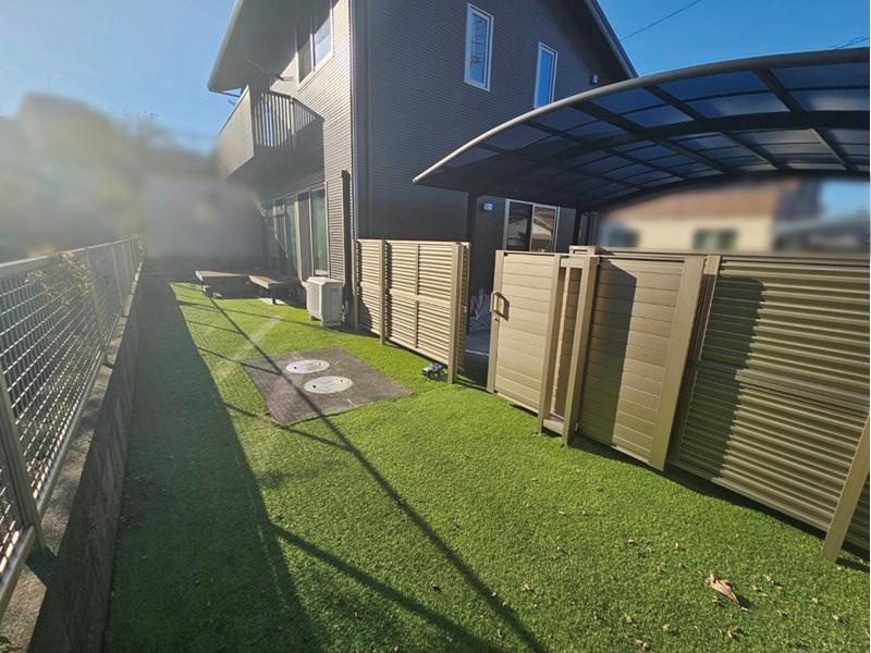 高知市針木東町　中古戸建ての庭