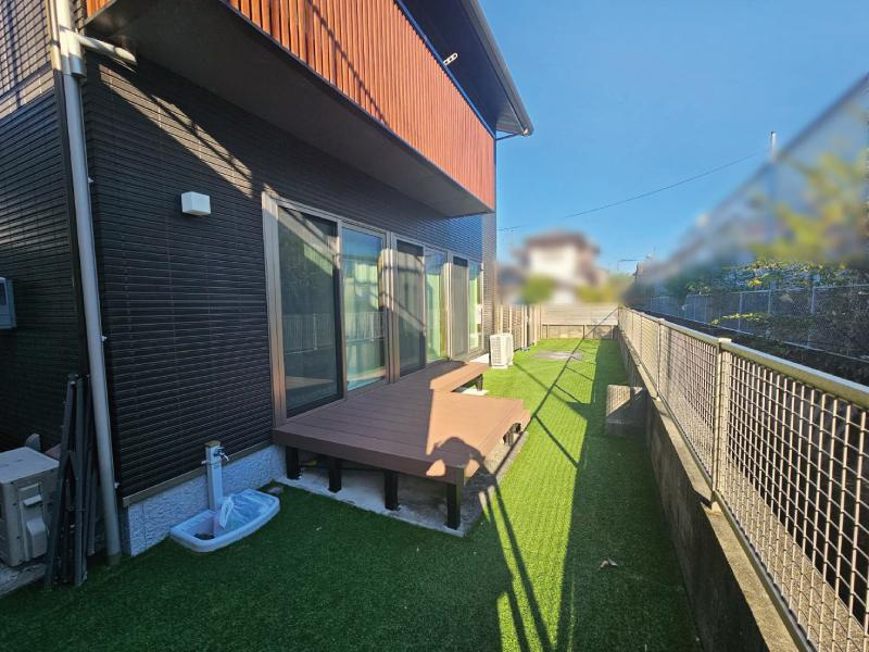 高知市針木東町　中古戸建ての庭