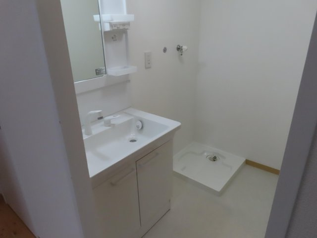 鏡川コーポA棟の洗面所