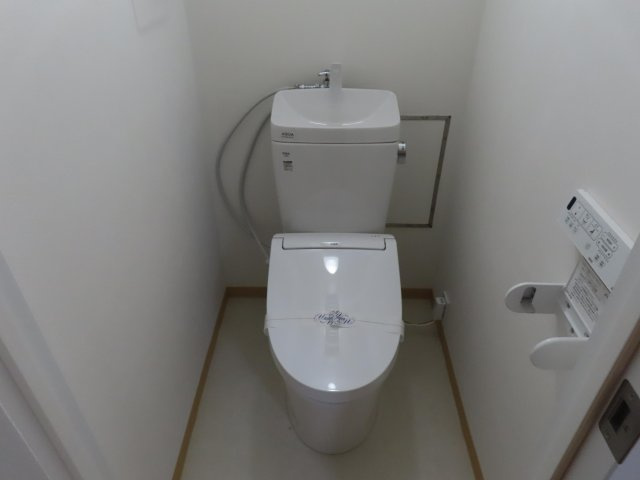 鏡川コーポA棟のトイレ