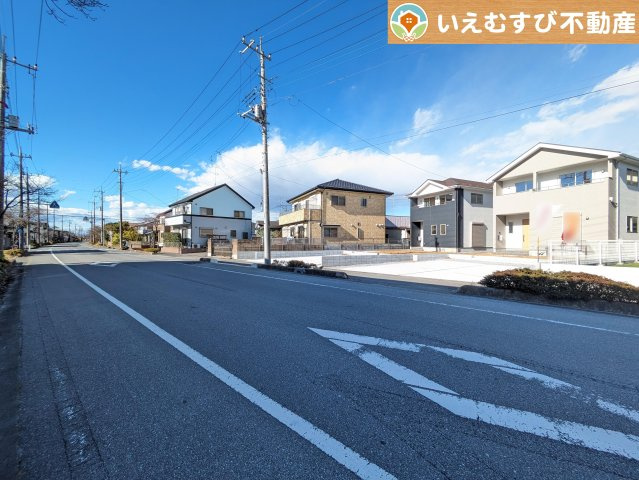 KEIAI FiT　羽生市南羽生2期の前面道路含む現地写真|前面道路含む現地写真です