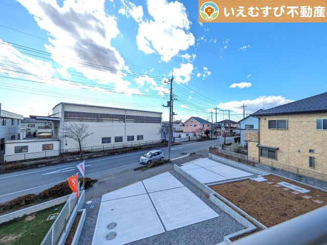 KEIAI FiT　羽生市南羽生2期の展望|幹線道路から１本入った現地は想像以上に静か
