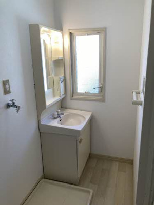 【洗面所】 | パルデメール | スペースが確保できる洗面所です