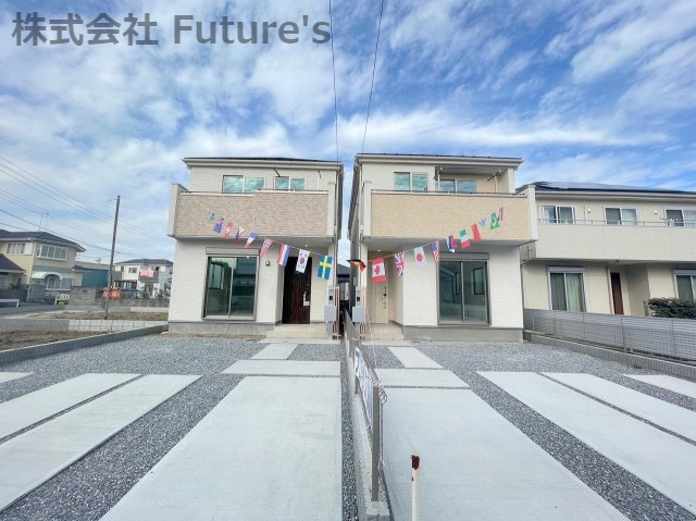 三郷市彦野1丁目　新築戸建　全4棟　3号棟の外観|2023年10月築の新築物件