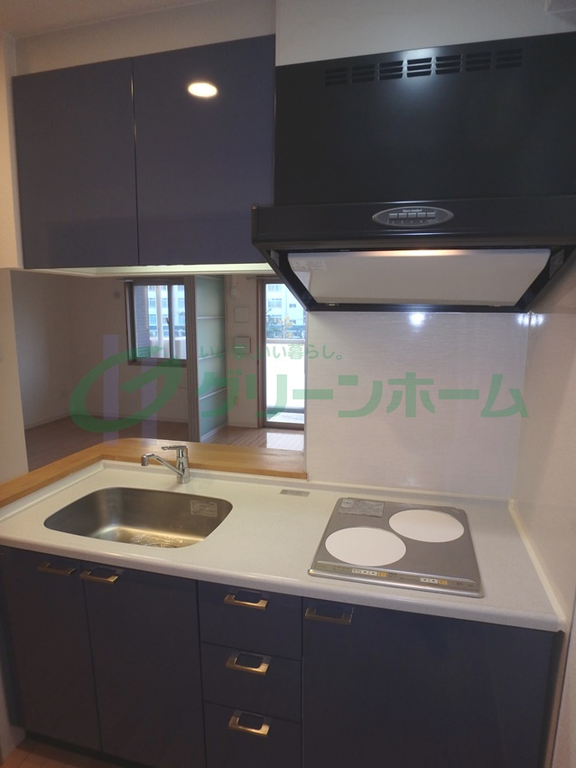 プティ・シャンブルのキッチン|カウンターキッチン
