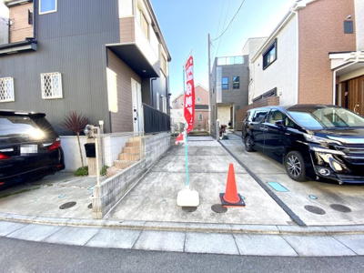 【前面道路含む現地写真】 | ☆穏やかな区画整理地内☆藤沢市石川１丁目／建築条件なし売地