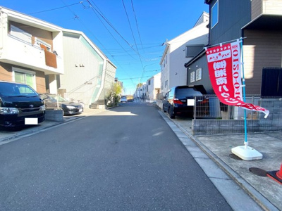 【前面道路含む現地写真】 | ☆穏やかな区画整理地内☆藤沢市石川１丁目／建築条件なし売地