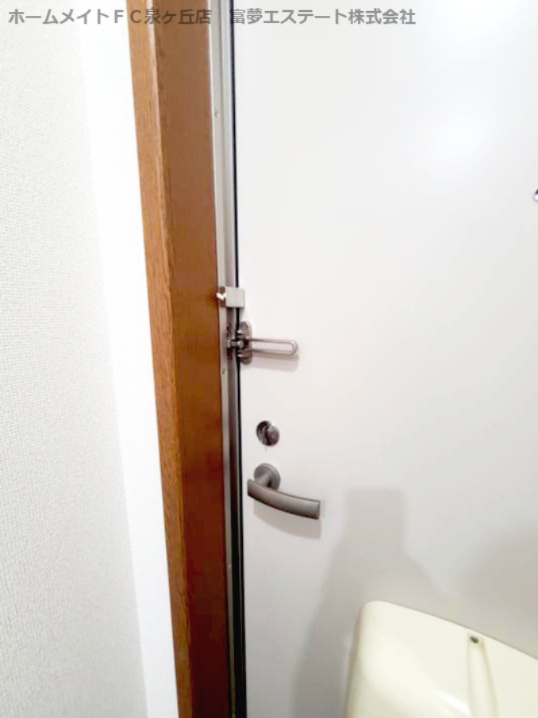 カンターレ鶯谷Ⅱ番館の玄関|玄関サムターン付き