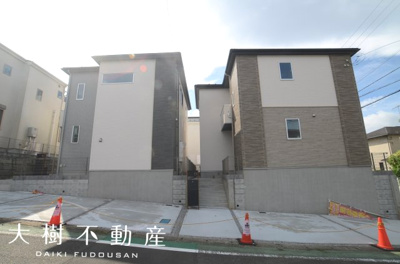 【外観】 | 海老名市国分寺台2丁目  新築戸建て　全２棟　【仲介手数料無料】 | □■当社なら諸費用を最大限削減できます■□