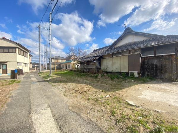 和歌山市松江西3丁目　土地の前面道路含む現地写真