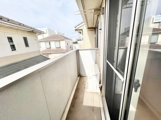 ハックベリーハウスのバルコニー|※別部屋参考写真