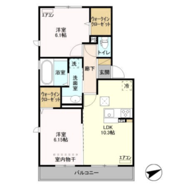 プリマヴェーラの間取り