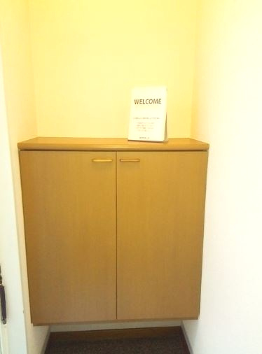 ヴィラモデルナBの玄関