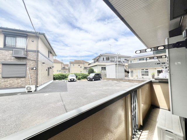 ヴェルクレール　壱番館のバルコニー