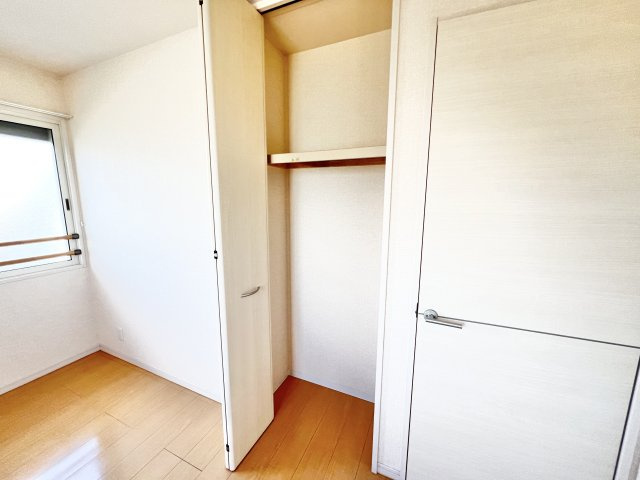 ハイツ クリノンの収納|大きなものも収納できそうです