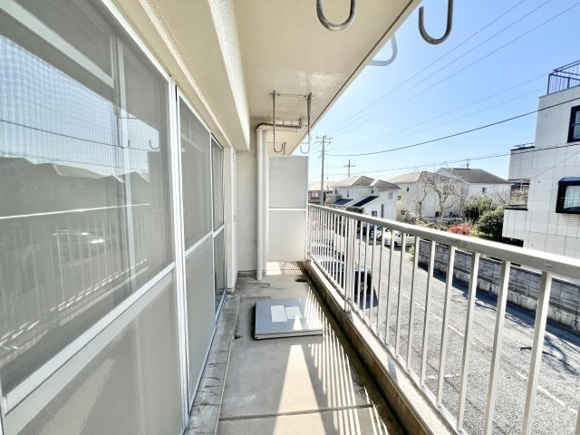 第3イトウハイツのバルコニー|※別部屋参考写真