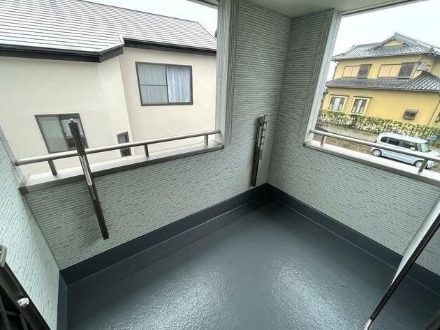 Kolet千葉小深町のバルコニー