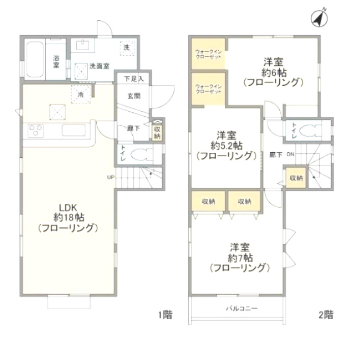 Kolet四街道和良比の間取り