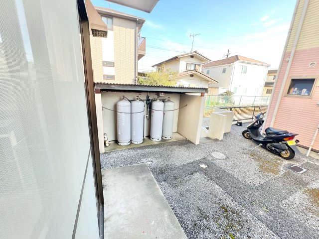 メゾン・ヒロDの展望|※別部屋参考写真