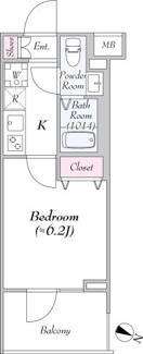 【間取り】 | R.hours Sasazuka