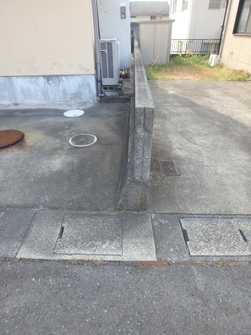 中庄の高台の売地の周辺